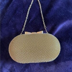 Elegant Gold Clutch Bag